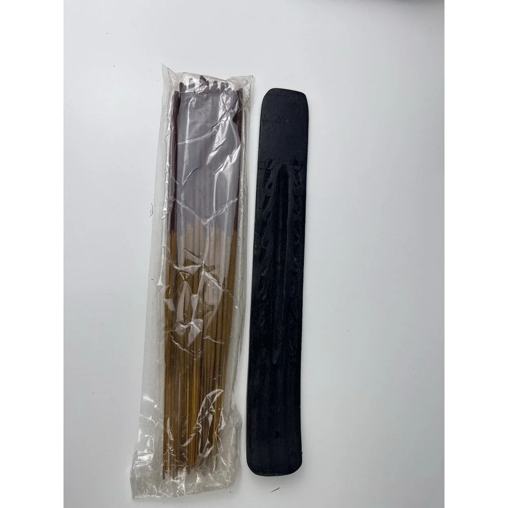 Bath & Body Works Voluspa Italian Tangelo Incense Burning Sticks Wooden Holder‎